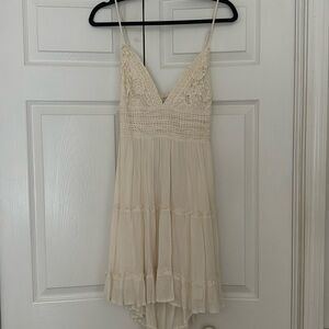 Cream Mini Sundress
